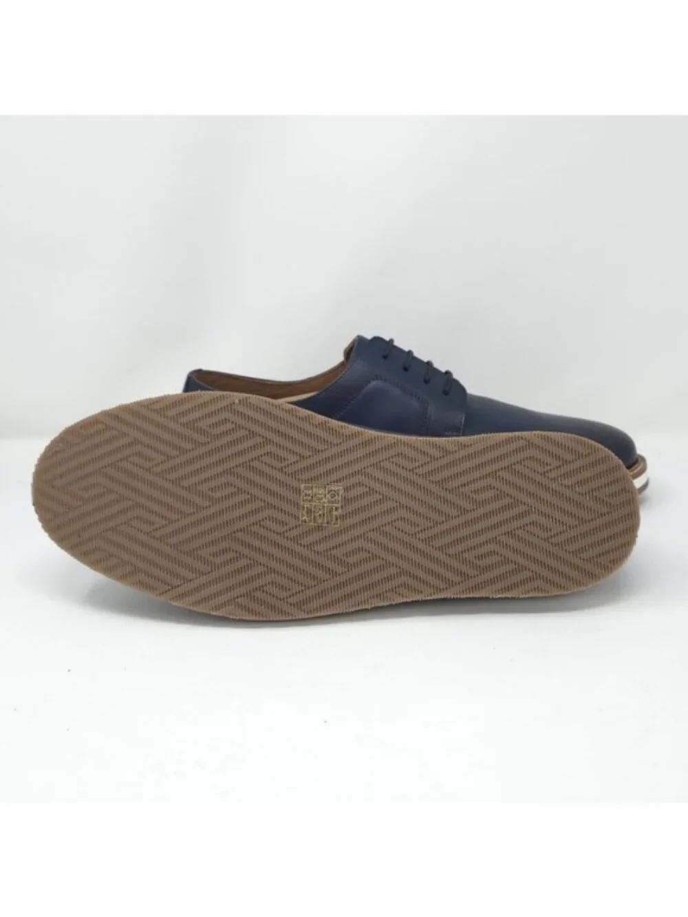 Thomas & Vine Glover Black Leather Plain Toe Derby  9.5M